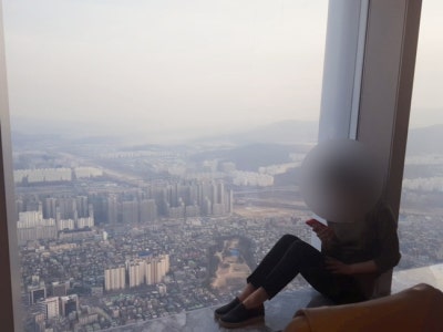 Signiel Seoul view from suite
